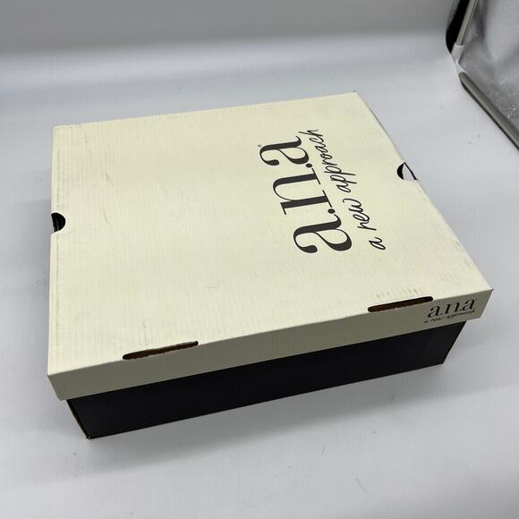 a.n.a Womens Merlin Wedge Sandals Brown Natural Size 9.5M - Picture 12 of 13